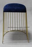 Morden Metal Garden Stackable Wire Dining Bar Stools Restaurant Chairs