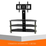 Simple Styling Black Glasstv Table/ TV Stand / TV Rack / Floor Stand