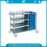 AG-Ss010b ISO Ce Approved Hospital High Quality Medical Cart with Wheels