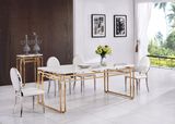 Modern Design Tempered Glass Diningtable for Wedding Banquet