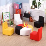 Preschool PVC Chair and Ottoman Children Furnture (SF-333)