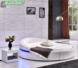 Cy004-1 Fancy Designs Round Platform Bed with LED Light