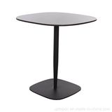 Popular Laminate Round Black Dining Table for Restaurant Coffee (SP-RT407)