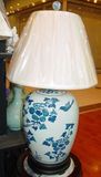 Chinese Antique Porcelain Desk Lamp