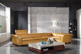 Modern Furniture Living Room Corner Leather Sofa (HC225)