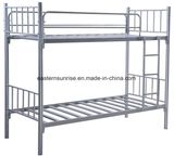 Sliver Gery Powder Coated Metal Bunk Bed