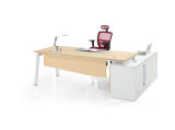 Simple Style MFC Office Executive Desk with Powder Coating Leg