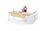 Simple Style MFC Office Executive Desk with Powder Coating Leg