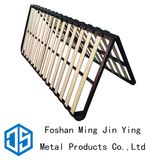 Folded Aspen Wooden Slat Bed Frame for Bedroom Furniture (A005)