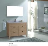 100cm Wide Four Drawers PVC Bathroom Cabinet with Wood Grain Color