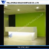 Beauty Salon Acrylic Commercial Reception Desk Design for Hotel