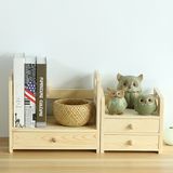 Office Desk Bookshelves Bookcase Book Storage Rack Commodity Shelf