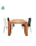 Extendable Space Saving Modern Dining Table, Wood Conference Desk Transforms From a Console Table or Desk to a Large Dining Table That Seats up to Twelve