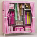 High Quality Fabric Wardrobe for Storage Garment and Sundries