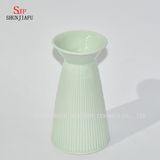 Green Ceramic Vase, Decoration Home, Office/Hotel