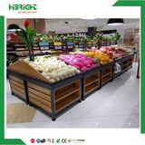 Hypermarket Wood Fruit Stand Rack