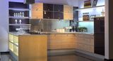 Modern Melamine MDF Kitchen Furniture (zg-045)