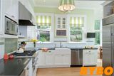 2017 New Design High Glossy Wood Kitchen Cabinet Furniture (BY-L-122)