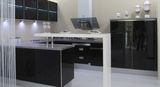 UV MDF Custom Made Kitchen Furniture (ZX-049)