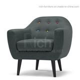 New Modern Design Fabric Sofa for Living Room (1Seater)