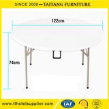 Restaurant Outdoor Folding Round White Table Wholesale