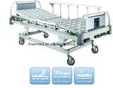 Stainless Steel Medical Manual Three Fowler Bed