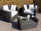 Geneva Outdoor Rattan Chair Set