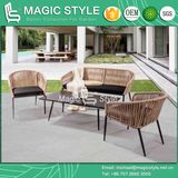 Bandage Weaving Garden Sofa with Cushion Water-Proof Tape Sofa Outdoor Furniture Indoor Furniture