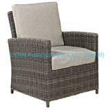 Balcony Rattan Armchair with Cushion Garden Furniture