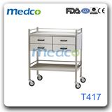 Hospital S. S. Surgical Trolley, Medical Equipment Trolley