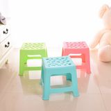 Eco-Friendly Plastic Children Stool Portable&Stackable Hollow out Plastic Stool