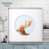 Pressed Flower 3D Wall Painting for Christmas Decoration