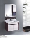 PVC Soft Door and Drawer Bathroom Cabinet