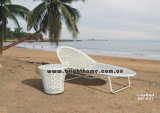 Sun Lounger Wicker Furniture/Man-Made Fibre Outdoor Furniture (BP-637)