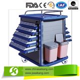 Skr054-Mt BV Certification Beautiful Hospital ABS Treatment Trolley