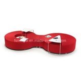 Modern Furniture Office Leisure Metal Frame Fabric Sofa