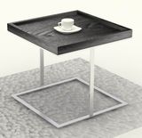 Steel Metallic Livingroom Furniture Side End Coffee Table Cj-153