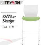 High Stool Plastic Back with Solid Steel Tube Bar Stool