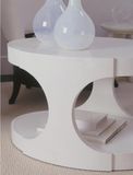 Wooden Round Coffee Table Modern Furniture0286