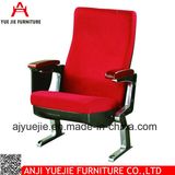 Morden Style Red Fabric Cover Armrest Auditorium Chair Yj1211