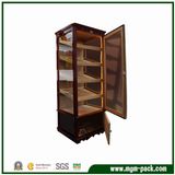 Large Size Multilayer Drawers Wood Cigar Cabinet