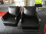 1 Cbm Per Set Office Sofa, Steel Frame Leather Sofa (6927)