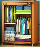 Antique Fancy Bedroom Folding Metal Wardrobe Cabinet (FW-08)