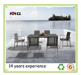 Outdoor Garden Chairs with Stainless Steel Frames