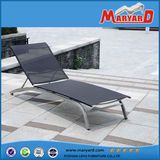 New Design Outdoor Furniture Mesh Fabric Beach Sun Lounger