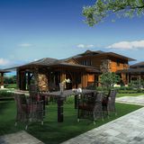 Popular Glassic Design Outdoor Furniture of Dining Chair with Table by 6-8 Person (YT620)