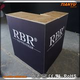Aluminum Fabric Counter Table with Acrylic Table Top
