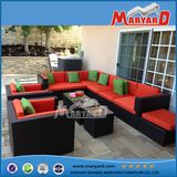 PE Poly Rattan Outdoor / Garden Furniture 7 Seater Sofa