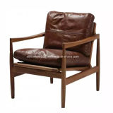 Italian Classic Furniture Leather Recliner Lounge Armrest Chair