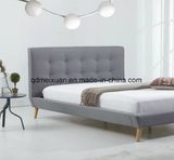 Factory Direct Sale Wholesale Fabric Double Bed Hotel Bed (M-X3196)